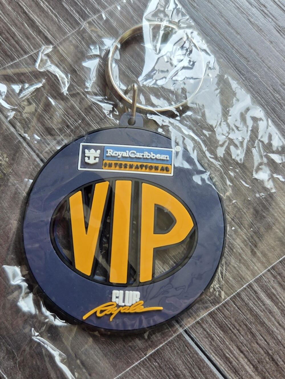 Royal Caribbean Silicone VIP Club Royal Keychain